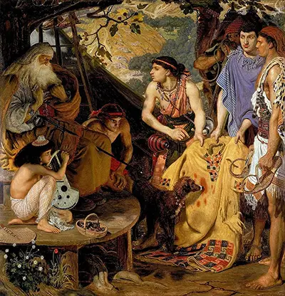 Jacob and Joseph's Coat Ford Madox Brown